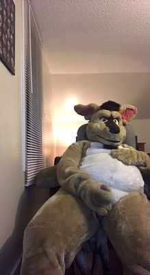 First full suit jerk off (Test)