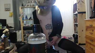 Femboy Fennec Fucks himself