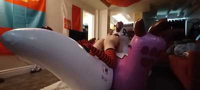 Inflatable Cecilia sph Humping Session