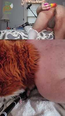 Another Foxy Vir Toy Session!