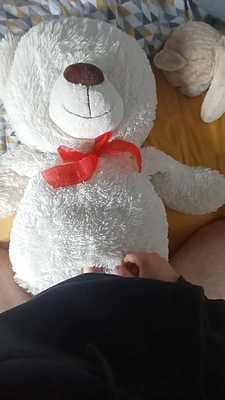 Humping and cumming on this big bear