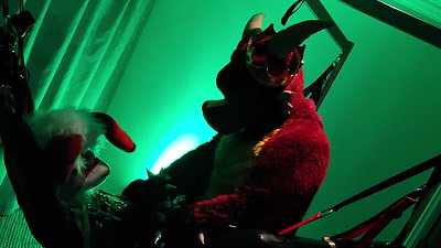 Taking a short break during RoomParty