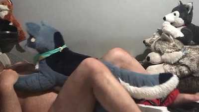 First Time Aspen Plushie Got Treats!! Orgasm Only