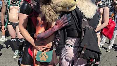 Jasper and Kaiser Fuck on the Street