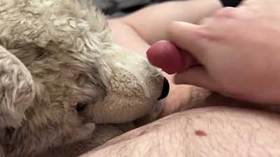 Husky Plush Facial Cum