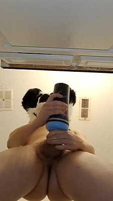 Puppy gets a load off thinking of you