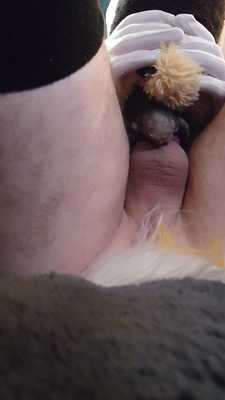 Buster gets a good load in him