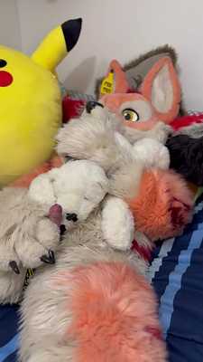 Take that little bear 🦊🍆💦