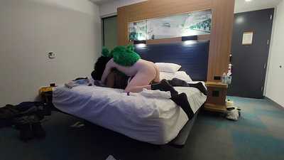 Bun gets railed by Cheesehead