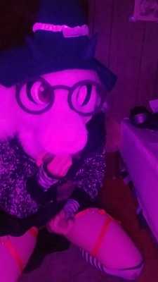 Just sucking like a good goat