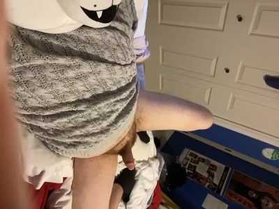Belly and ass being fucked