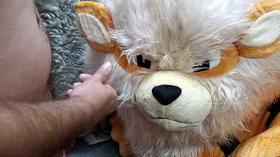 Arcanine takes giant 40-day facial