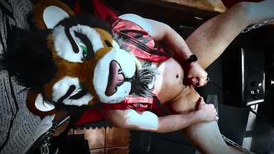 Happy dad in the sling