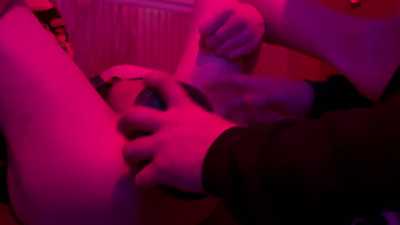 Taking the demon dick balls deep 