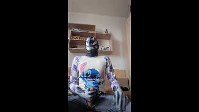 Black symbiot...What he doing? Pajamas, intense orgasm.