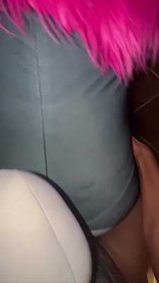 Saber Ass Fucking in Night Club Bathroom