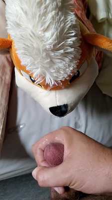 Growlithe takes a huge load [oc]