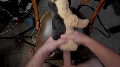 Giving buster a good load