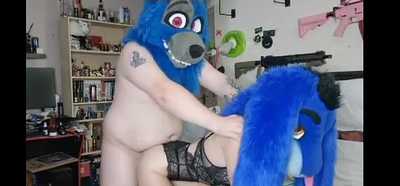 She can't get enough of daddy fox's 