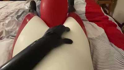 Locked in the red rubber fox by Twitter