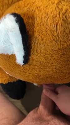 Giving Autumn white face paint