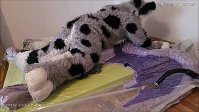 Fursuit Breathplay Passout - Charlie and the Breathless Noibat