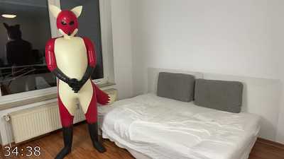 Red fox recycling and edging