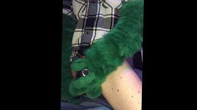 Trans husky teases cunt