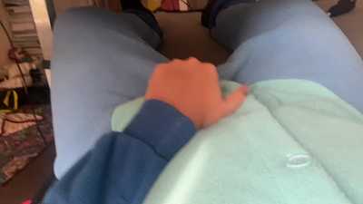 Pawing off in Stitch kigu.