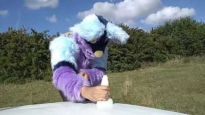 I tried to use my bad dragon outside