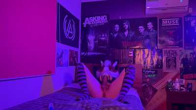 Fucking a fleshlight and teasing