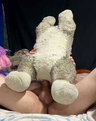 Humping my Husky Plushy