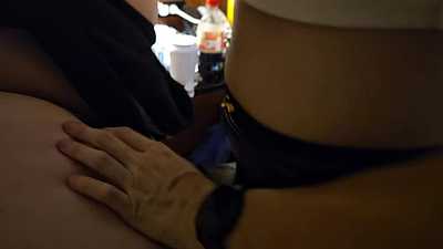 Mosey deepthroats Alyx and gets bred - MFF'24