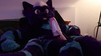 MeepsKitten Tied Down and Milked
