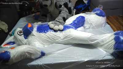 Fursuit Breathplay Passout - No Air in Plushsuit