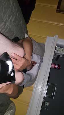 Someone sure likes STINKY PUPPY PAWS