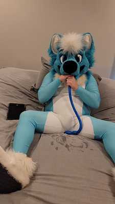 Cw: gagging deepthroat training with 54" toy