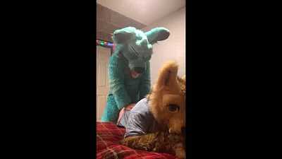 Blue Wolf Fucks and Breeds Wolf Dragon