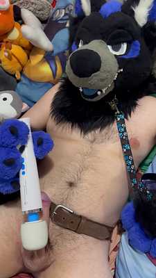 Skyway using magicwand and cum