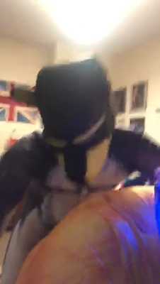 Pup Saffron and SlyWeeklie