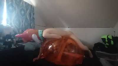 Spooky Month Inflatable Humpkin Special