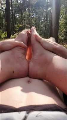 Pawsjob in the forest ~