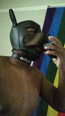 Deep throating a mini Chance