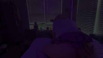 femboy fox sucks and fucks a caribou dad