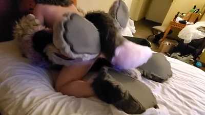 Fem doggy fucks a cute Wah I’m Vegas