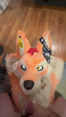 Skyway give a treat to his cute little fox UwU🦊❤️