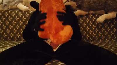 Plush Fox Fun (with cum shot)