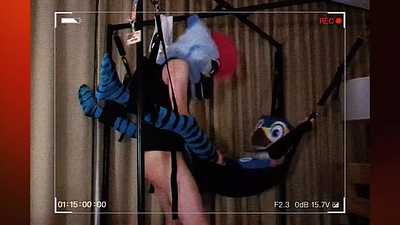 Seiko x Jakob on a sex swing