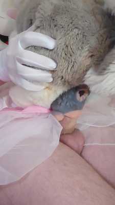 Girly French Maid Plows Plushie Cookie 