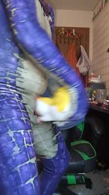 Gaytor slaps Gideon with his cock